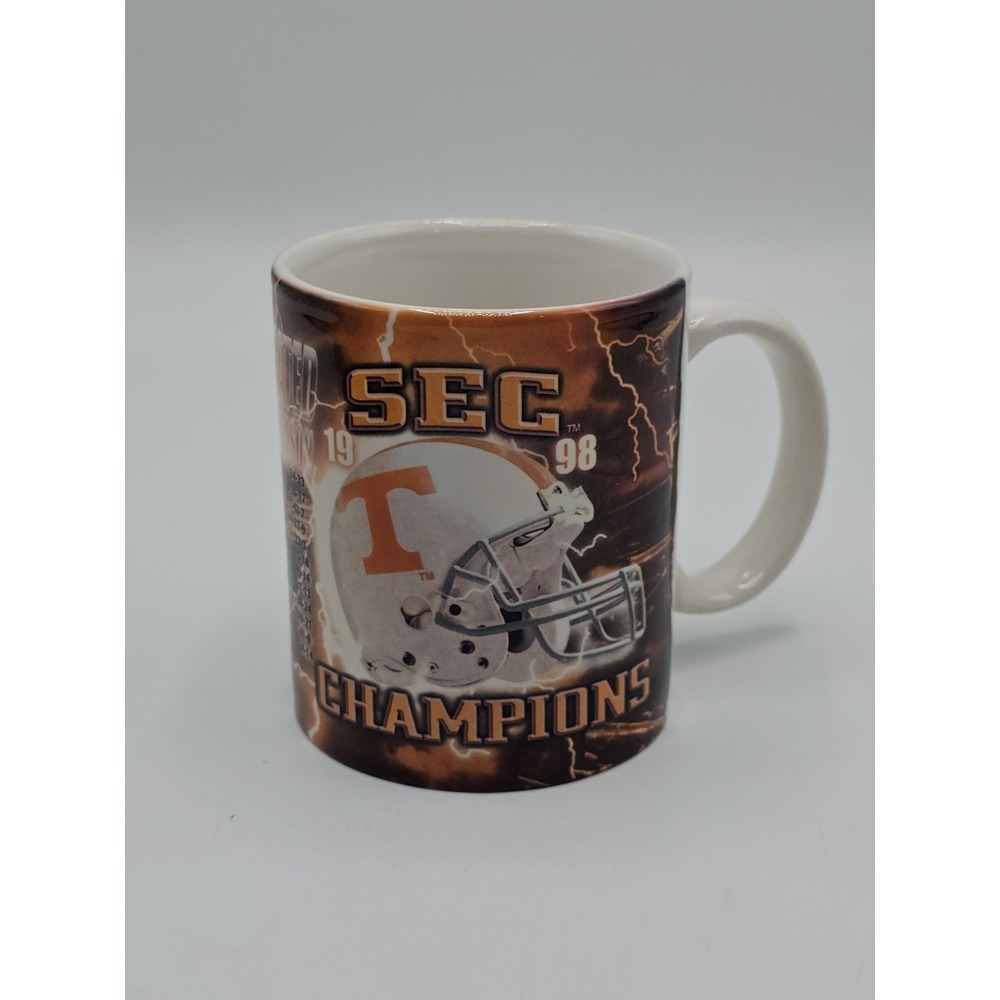 Tennessee Volunteers Mug SEC Champs Football 1998 Fiesta Bowl Licensed VTG Vols